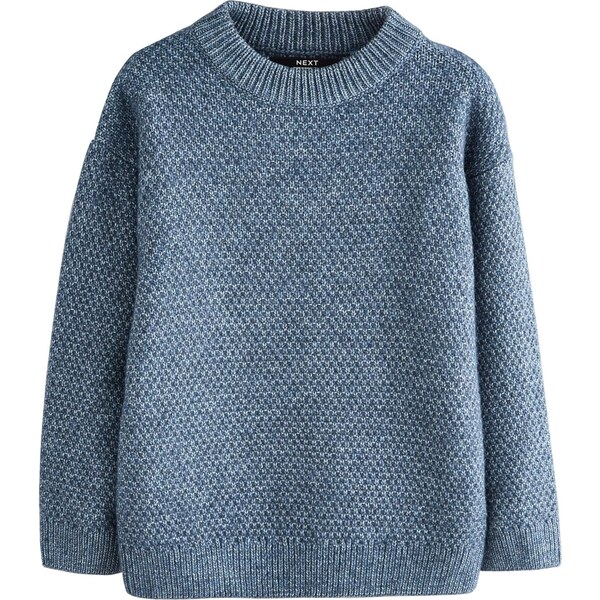 Next Sveter modrá melírovaná 65891802