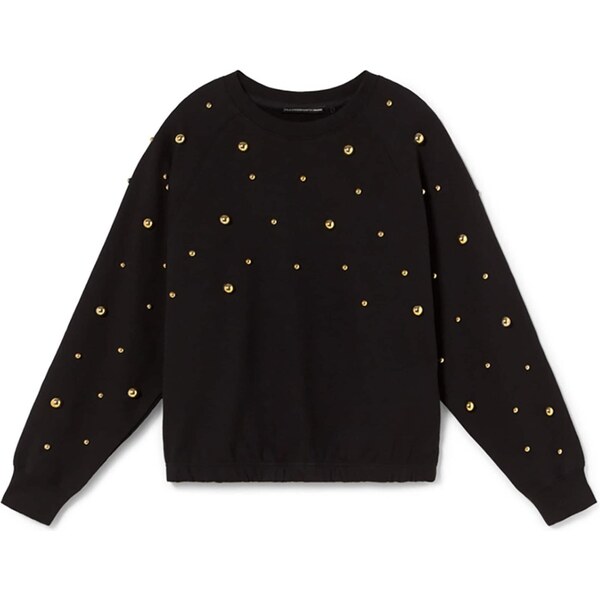 Lola Casademunt Mikina zlatá / čierna 65812295