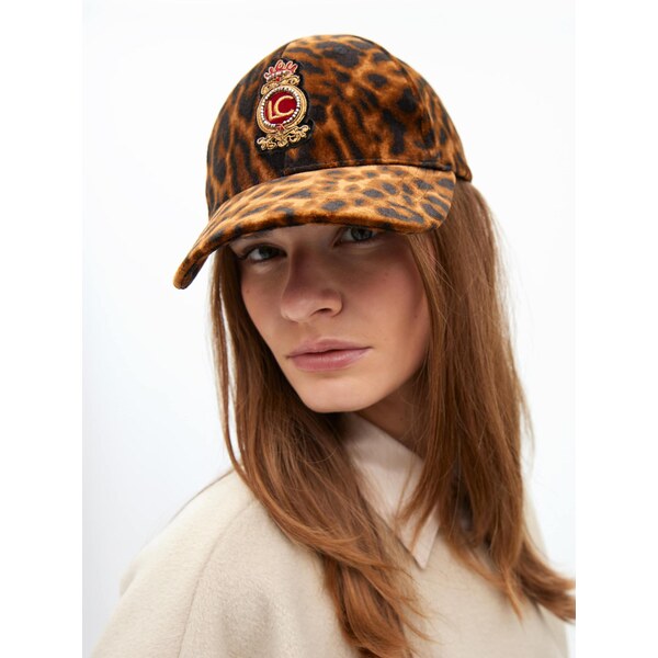 Lola Casademunt Čiapka hnedá / čierna 65773157