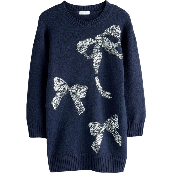 Next Šaty námornícka modrá / strieborná 65773747