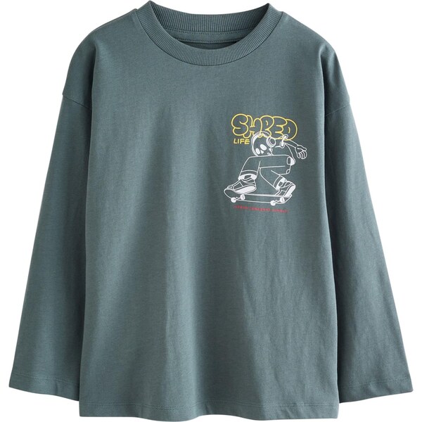 Next Tričko žltá / grafitová / červená / biela 65887869