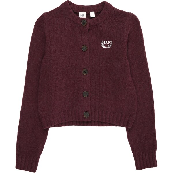 GAP Kardigán vínovo červená 65774611
