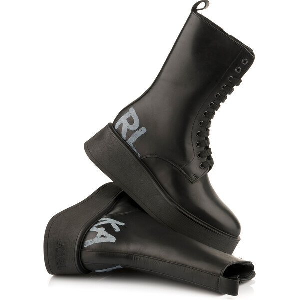 ČLENKOVÁ OBUV KARL LAGERFELD ZEPHYR HI LACE BOOT 67047518