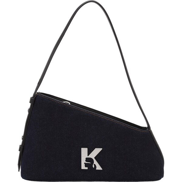 KARL LAGERFELD JEANS Kabelka na rameno tmavomodrá / biela 65774630