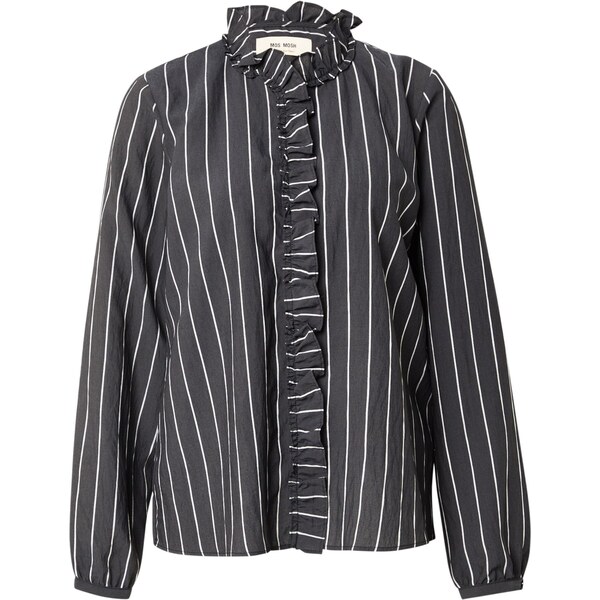 MOS MOSH Blúzka MMBilly čierna / biela 65896198