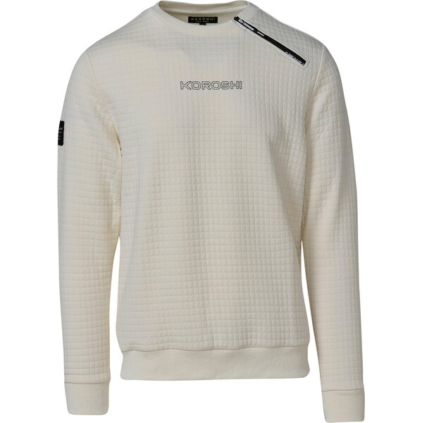 KOROSHI Sveter čierna / šedobiela 65895842