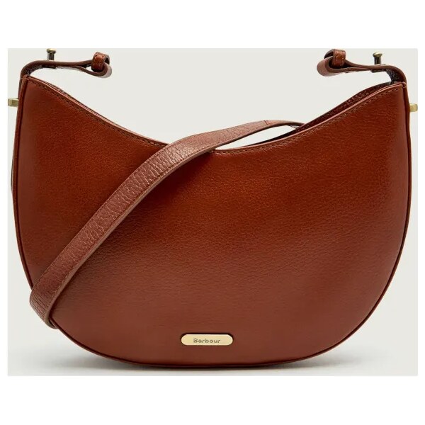 Barbour Kožená crossbody kabelka Sorrel 65766204