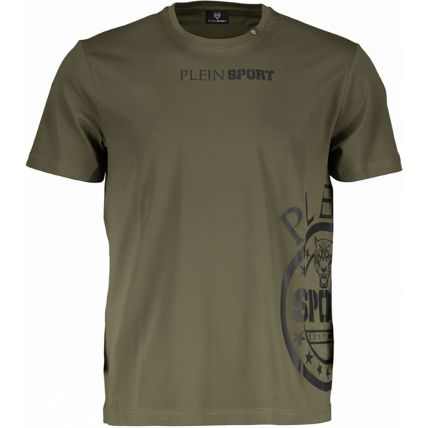 PLEIN SPORT Logo Green tričko 65776680