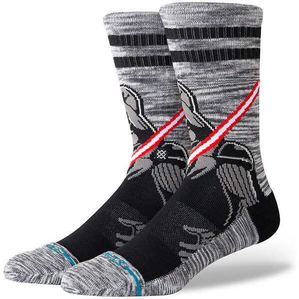 Stance Darth Crew 5,5-8-(M) - Unisex - Ponožky Stance - Čierne - 66361883