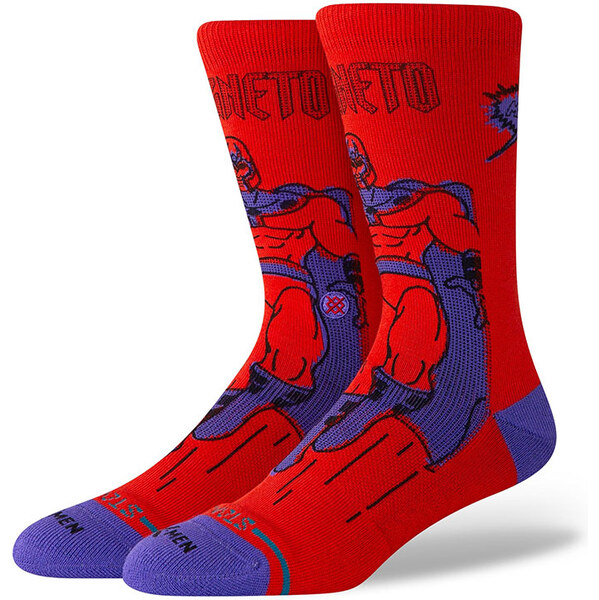 Stance Magneto Crew 5,5-8-(M) - Unisex - Ponožky Stance - Červené - 66361890