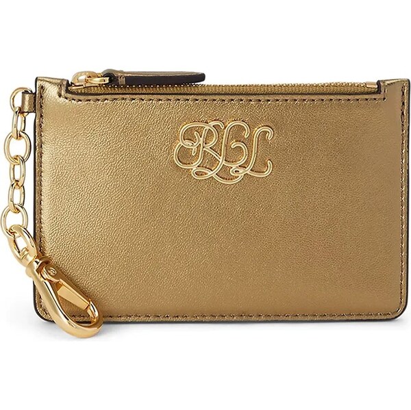 Kožené puzdro na karty Lauren Ralph Lauren 65802055