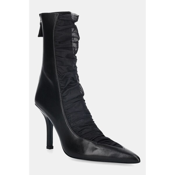 Kožené členkové topánky Patrizia Pepe 65792612