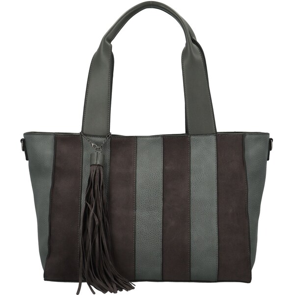 Dámska kabelka na rameno tmavo šedá - Maria C Nielsa šedá 65807202