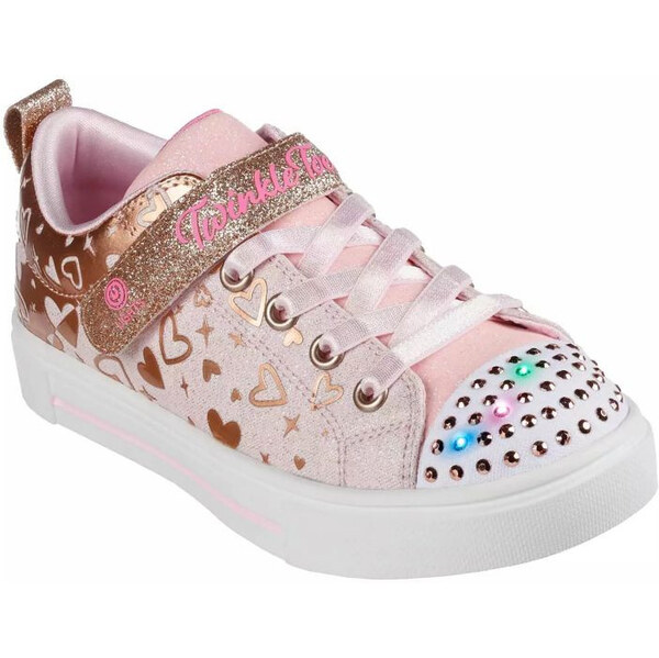 Topánky Skechers S Lights Twinkle Sparks Heather Charm Jr 314787L-LPRG 65779917