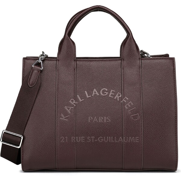 Karl Lagerfeld Kabelka tmavohnedá 65415339