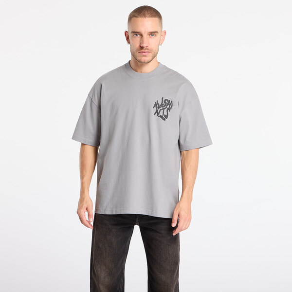 Tričko AllSaints Orlando Ss Crew March Grey S 65782307