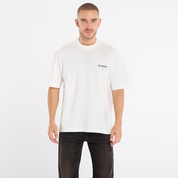 Tričko AllSaints Underground Ss Crew Ashen White S 65782347