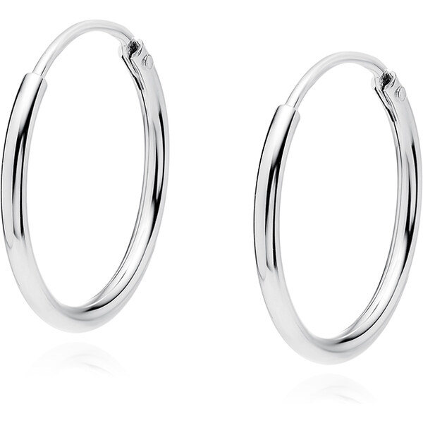 Olivie Strieborné 10mm KRÚŽKY 7163 65782798