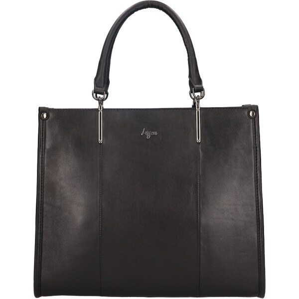 Lagen Dámska kožená kabelka BLC-223-2181 čierna 65782750