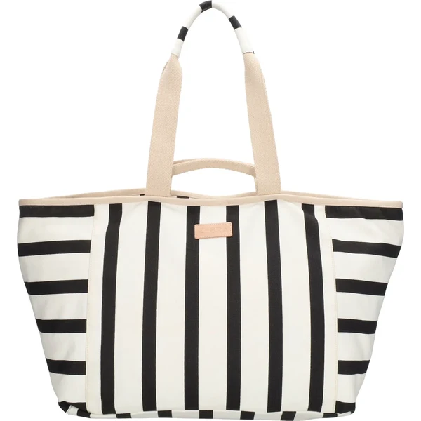 PE-Florence Čierno biela veľká plážová taška Ocean 67060956