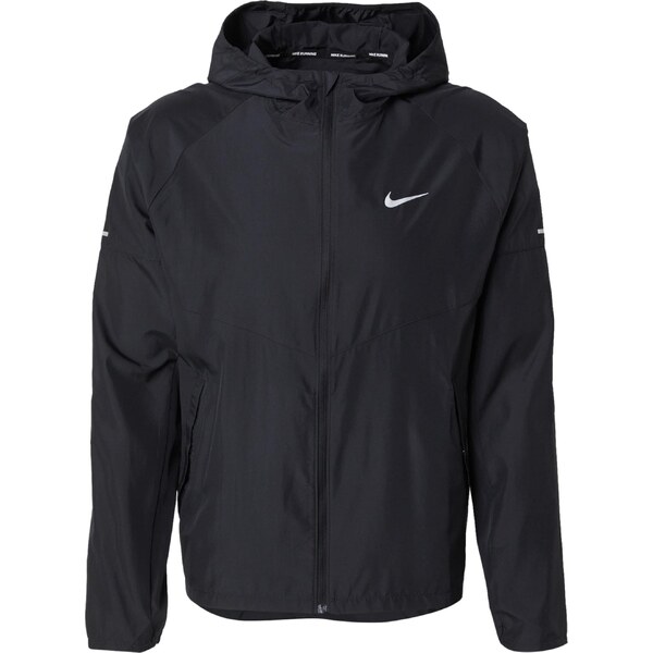 NIKE Športová bunda čierna / biela 27262343