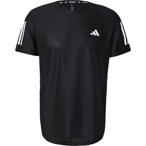 ADIDAS PERFORMANCE Funkčné tričko Own the Run čierna / biela 52604952