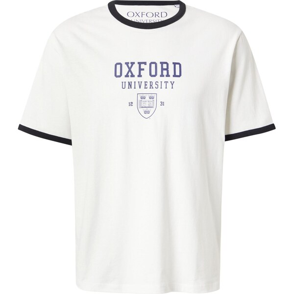 JACK & JONES Tričko JJOXFORD modrá / čierna / biela 65365816