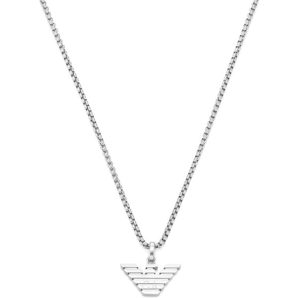 Emporio Armani Módny oceľový náhrdelník s logom EGS3169040 66591968