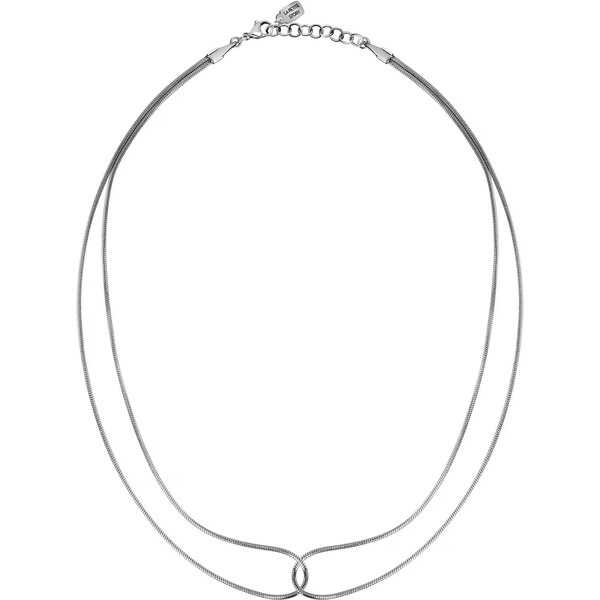 La Petite Story Dvojitý oceľový náhrdelník Friendship LPS10ARR119 66586756