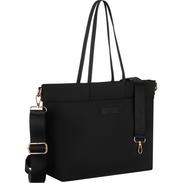 Peterson Dámska čierna shopper kabelka z nylonu – veľká, elegantná a 65785202