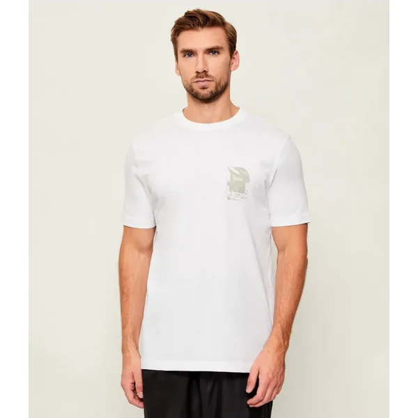 BOSS ORANGE Tričko Te_structure | regular fit 65786397