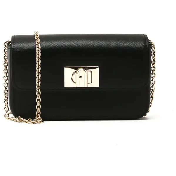 Furla Kožená kabelka na rameno FURLA 1927 MINI 65786451