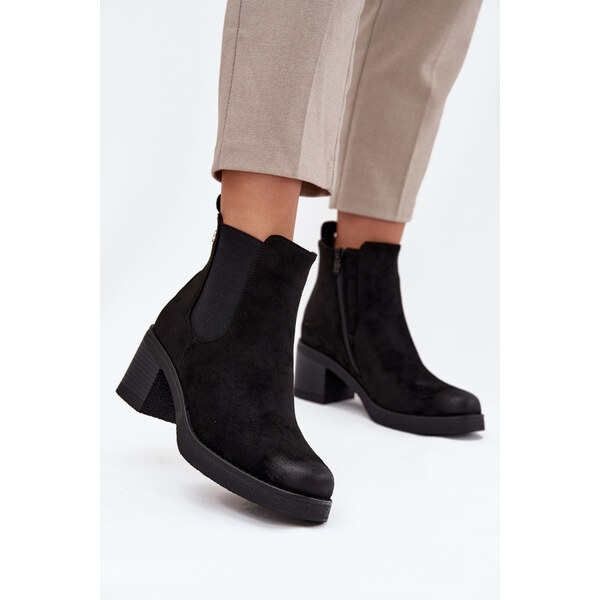 SWEET SHOES Dámske topánky XJ-818A black - Krok vo veľkom štýle 65786006