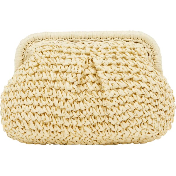 IZIA Listová kabelka šedobiela 66141267