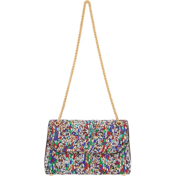 NAEMI Kabelka na rameno zlatá / zmiešané farby 65792806