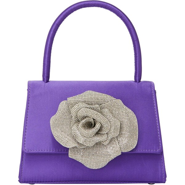 faina Kabelka fialová / strieborná / priehľadná 66139831