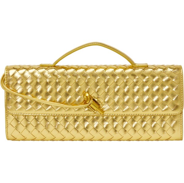 NAEMI Listová kabelka zlatá 65793038