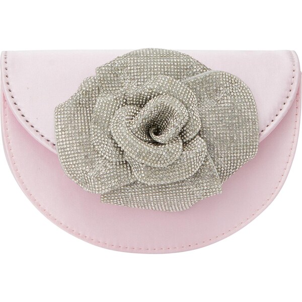 NAEMI Listová kabelka rosé / strieborná 65793056