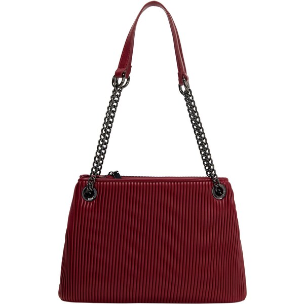 faina Kabelka na rameno tmavočervená 66140510