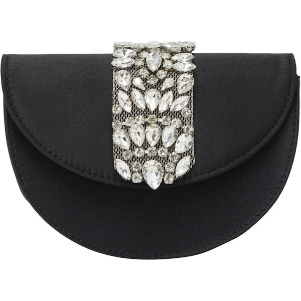 faina Listová kabelka čierna / priehľadná 66140238