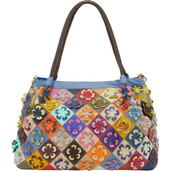 ebeeza Taška cez rameno modrá / sivá / oranžová / červená 65794151