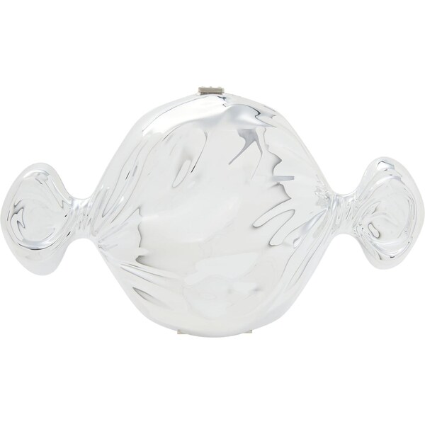 KRZY Listová kabelka strieborná 65795070