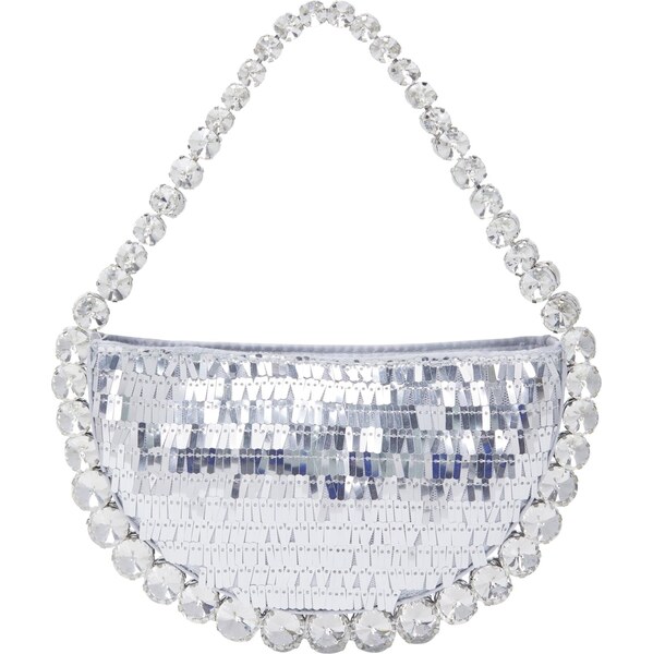 myMo at night Listová kabelka strieborná 66140143