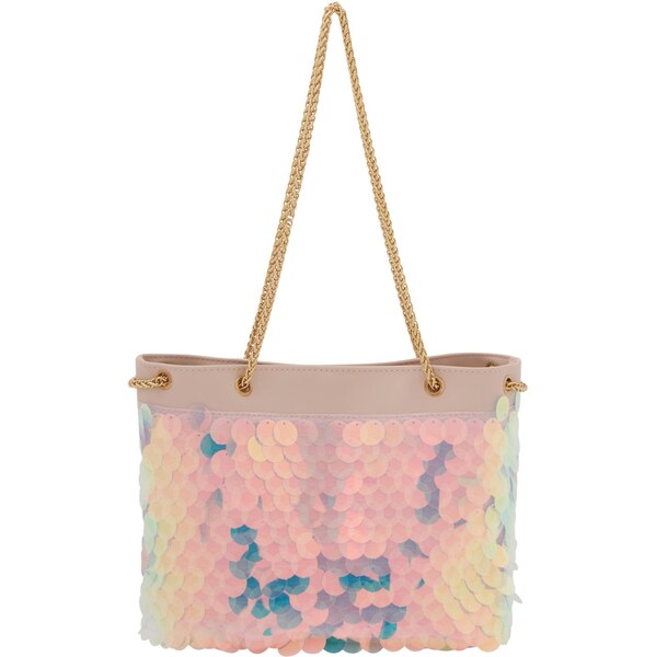 myMo at night Kabelka na rameno modrá / žltá / púdrová 66140092