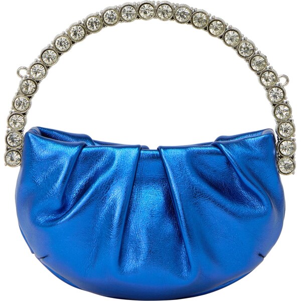 myMo at night Listová kabelka kobaltovomodrá / zlatá / priehľadná 66140242