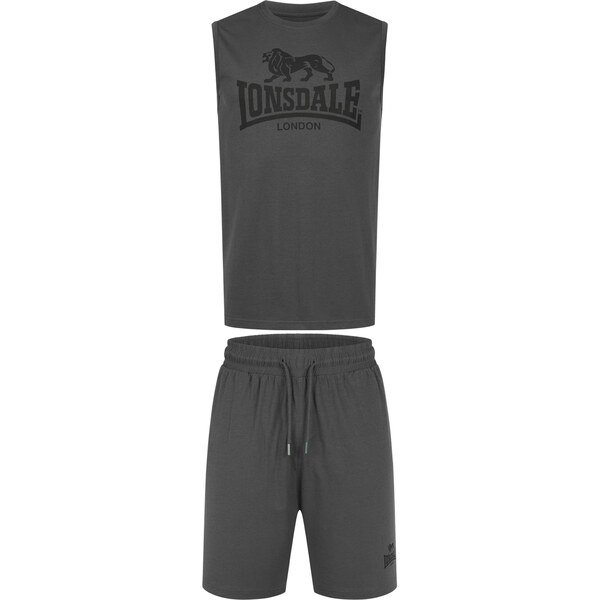 LONSDALE Joggingová súprava Allanton antracitová / čierna 65795341