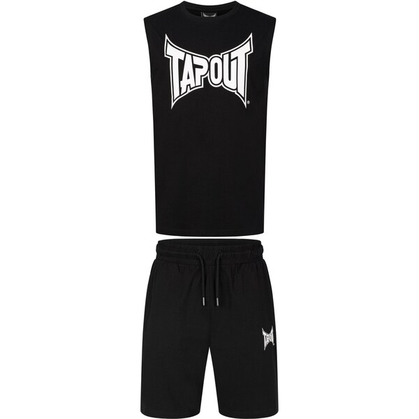 Tapout Tréningový komplet Diego čierna / biela 65888378