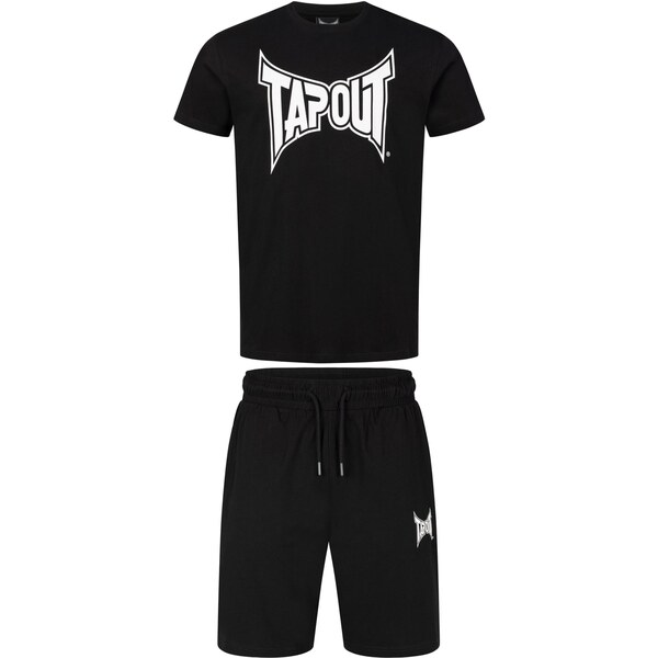 Tapout Tréningový komplet Fallon čierna / biela 65888384