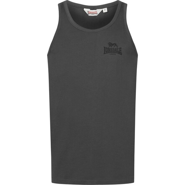 LONSDALE Tričko Dolton antracitová / čierna 65795366