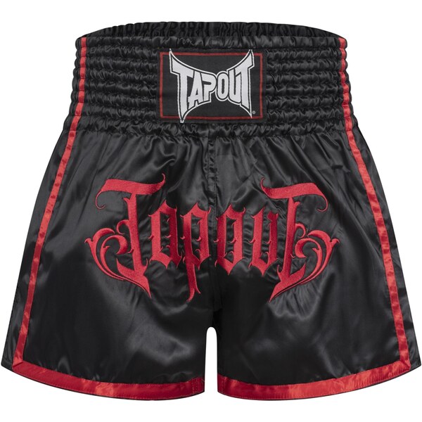 Tapout Športové nohavice Diablo červená / čierna 65888523